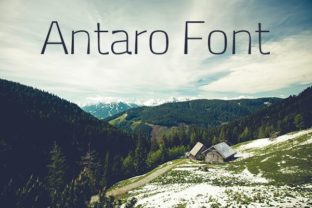 Antaro Free Font by Eldamar Studio