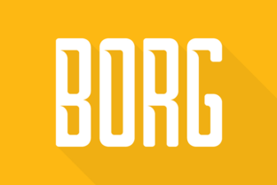 Borg: The Ultimate Free Display Font Worth Your Time