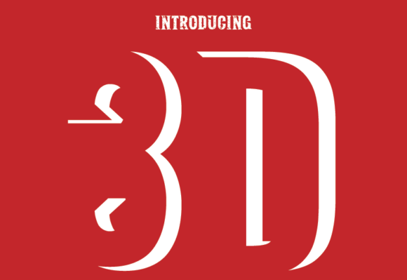 Discover the 3D Font That's Worth Adding to Your Collection