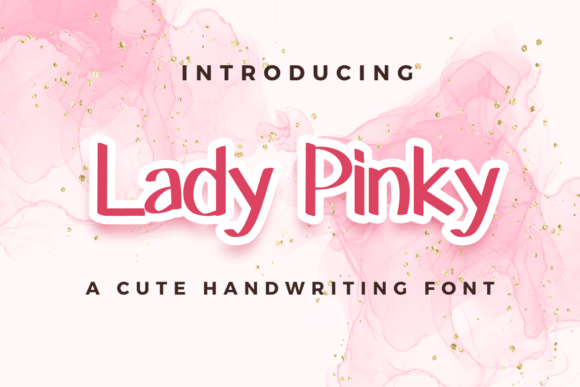 Meet Lady Pinky Your New Favorite Handwritten Font