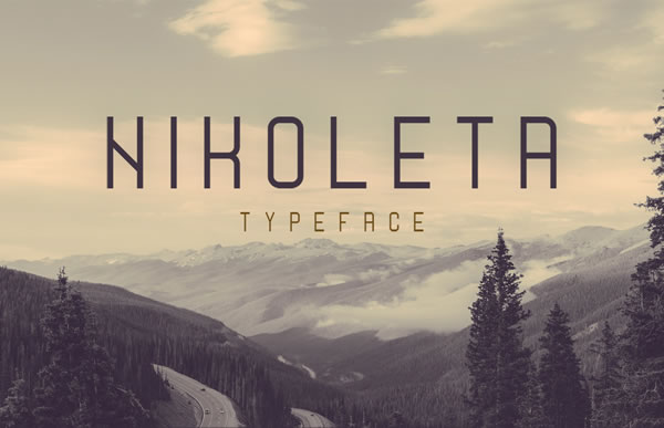 Nikoleta A Free Sans Serif Font Worth Exploring