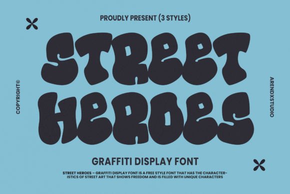 Street Heroes Font Brings Urban Style to Your Designs